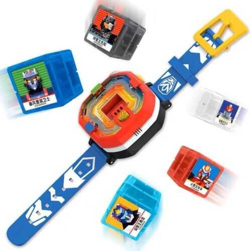 正版 hello carbot手錶 衝鋒戰士 手錶 PRO 咖寶車神重裝归來魔方手錶 變形器召喚器玩具 兒童玩具 兒童生日禮物：圖片 8