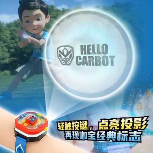 正版 hello carbot手錶 衝鋒戰士 手錶 PRO 咖寶車神重裝归來魔方手錶 變形器召喚器玩具 兒童玩具 兒童生日禮物：圖片 4