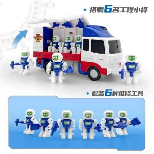 正版 hello carbot 衝鋒戰士 特工艾特/噴射天翼/巡弋艾克/疾速旋風 變形機器人 兒童玩具 兒童生日禮物：圖片 3