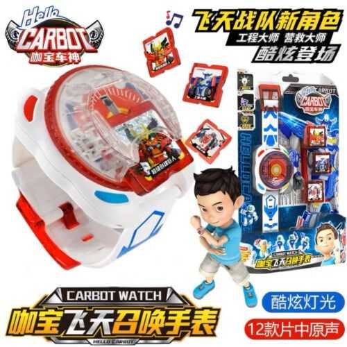 正版 hello carbot手錶 衝鋒戰士 手錶 PRO 咖寶車神重裝归來魔方手錶 變形器召喚器玩具 兒童玩具 兒童生日禮物：圖片 12
