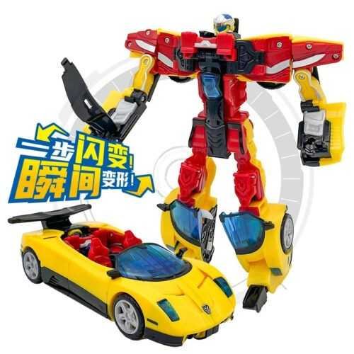 正版 hello carbot 衝鋒戰士 特工艾特/噴射天翼/巡弋艾克/疾速旋風 變形機器人 兒童玩具 兒童生日禮物：圖片 8