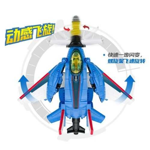 正版 hello carbot 衝鋒戰士 特工艾特/噴射天翼/巡弋艾克/疾速旋風 變形機器人 兒童玩具 兒童生日禮物：圖片 6