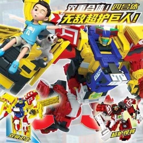 正版 hello carbot 衝鋒戰士 重裝悍將培恩 無敵超護巨人 變形機器人 兒童玩具 兒童生日禮物 變形玩具車：圖片 6
