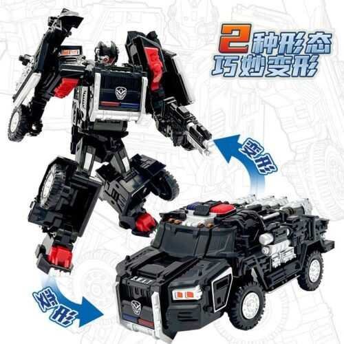 正版 hello carbot 衝鋒戰士 特警飛天X 特警王先知 變形機器人 兒童玩具 兒童生日禮物 變形玩具車：圖片 3