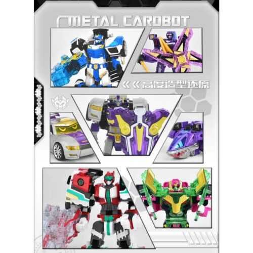 Metal cardbot  炫卡鬥士 炫卡鬥士2 合金卡片機器人  變形機器人 兒童變形汽車 兒童玩具 生日禮物 合體機器人：圖片 6