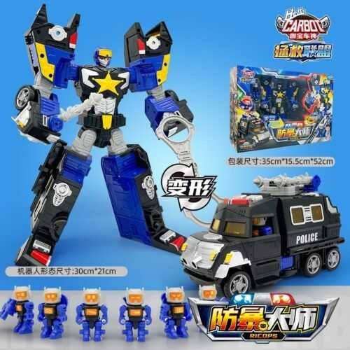 正版 hello carbot 衝鋒戰士 拯救聯盟變形系列 變形機器人 汽車機器人玩具 兒童玩具 生日禮物 兒童變形汽車：圖片 14