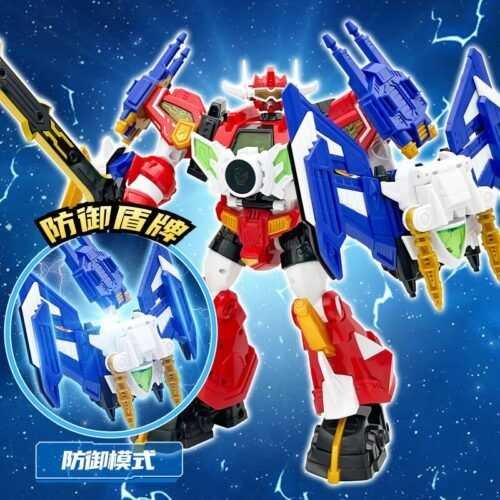 正版 hello carbot 衝鋒戰士拓荒者庫克 星際鐵人 變形機器人 兒童玩具 兒童生日禮物 變形玩具車 合體機器人：圖片 4