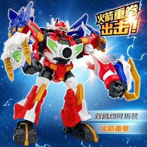 正版 hello carbot 衝鋒戰士拓荒者庫克 星際鐵人 變形機器人 兒童玩具 兒童生日禮物 變形玩具車 合體機器人：圖片 5