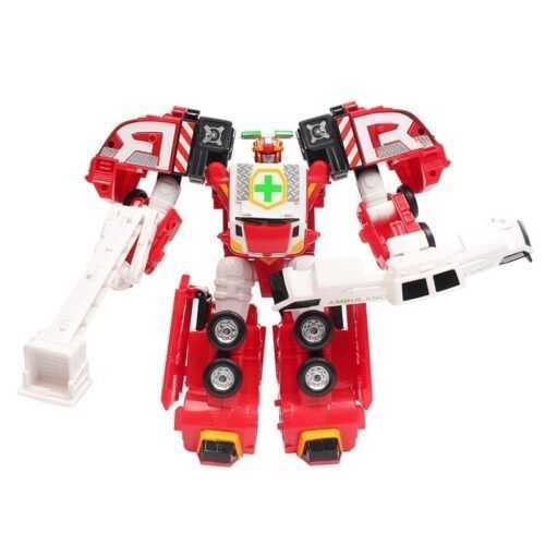 正版 hello carbot 衝鋒戰士 進化達爾 DYRE EX 變形機器人 超護悍將 兒童玩具生日禮物 兒童玩具車：圖片 6