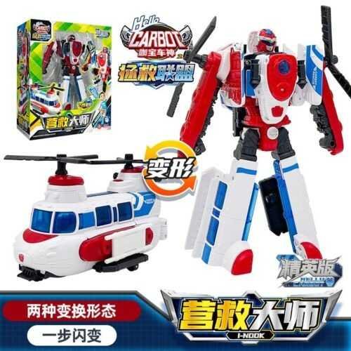 正版 hello carbot 衝鋒戰士MINI精英版 變形機器人 兒童玩具 變形玩具車 兒童生日禮物 火神費恩：圖片 13
