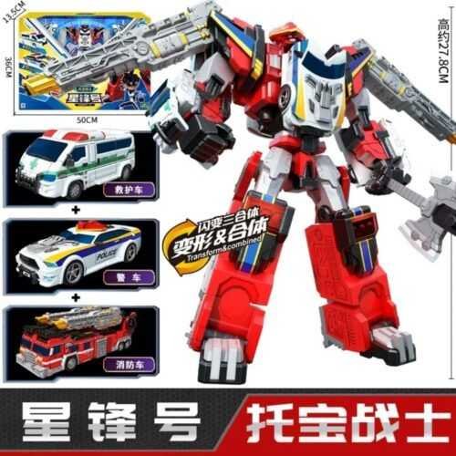 韓國正版 TOBOT GD 機器戰士 宇宙奇兵 銀河戰士 變形機器人 兒童玩具 生日禮物 變形玩具車至尊戰神/野獸/蠻牛：圖片 44