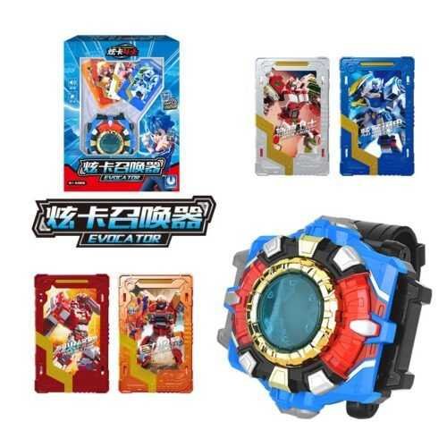 Metal cardbot 炫卡召喚器 卡牌戰士 合金卡片機器人 炫卡鬥士 變形機器人 兒童變形汽車 兒童玩具 生日禮物：圖片 5