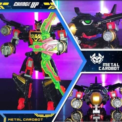 Metal cardbot 噴射加侖 卡牌戰士 合金卡片機器人 炫卡鬥士 變形機器人 兒童變形汽車 兒童玩具 生日禮物：圖片 4