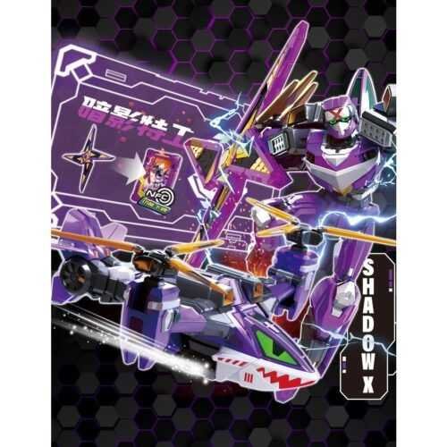 Metal cardbot 暗影特工 卡牌戰士 合金卡片機器人 炫卡鬥士 變形機器人 兒童變形汽車 兒童玩具 生日禮物：圖片 5