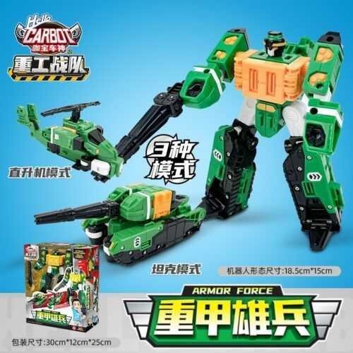 正版 hello carbot 衝鋒戰士 超裝甲戴世/鋒刃戴世/爆彈裝甲 兒童玩具 變形機器人 兒童生日禮物 變形玩具車：圖片 10