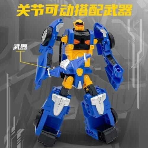 正版 hello carbot 衝鋒戰士 男爵費茲 酷冷工匠 變形機器人 兒童玩具 兒童生日禮物 變形玩具車 合體機器人：圖片 3