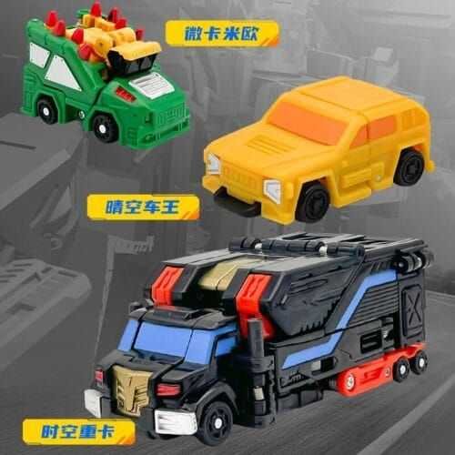 正版 hello carbot 衝鋒戰士 太陽之子 晴空舞者 變形機器人 兒童玩具 合體機器人 兒童生日禮物 兒童玩具：圖片 5