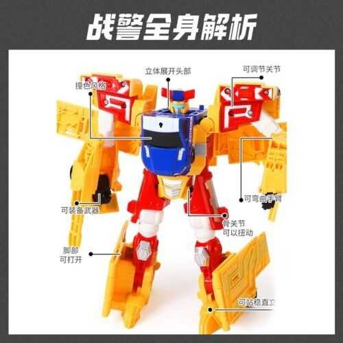 正版 hello carbot 衝鋒戰士 超悍將培恩 PATRON S 雙騎衛士 變形機器人 兒童玩具 兒童生日禮物：圖片 3