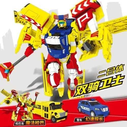 正版 hello carbot 衝鋒戰士 重裝悍將培恩 無敵超護巨人 變形機器人 兒童玩具 兒童生日禮物 變形玩具車：圖片 5