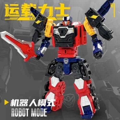 正版 hello carbot 衝鋒戰士 公爵洛德 運載力士 變形機器人 兒童玩具 兒童生日禮物 合體機器人 兒童玩具車：圖片 3