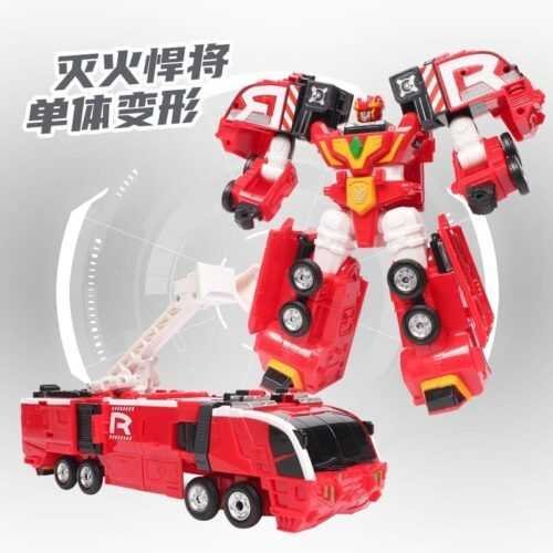 正版 hello carbot 衝鋒戰士 進化達爾 DYRE EX 變形機器人 超護悍將 兒童玩具生日禮物 兒童玩具車：圖片 4