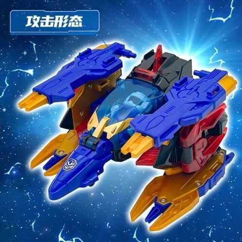 正版 hello carbot 衝鋒戰士 守護者杰特 超音鐵人 變形機器人 兒童玩具 兒童生日禮物 變形玩具車合體機器人：圖片 4