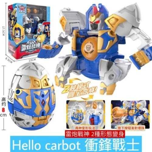 正版 hello carbot 衝鋒戰士 超探巨人 變形機器人 兒童玩具 變形玩具車 兒童生日禮物 變形合體機器人 玩具：圖片 22