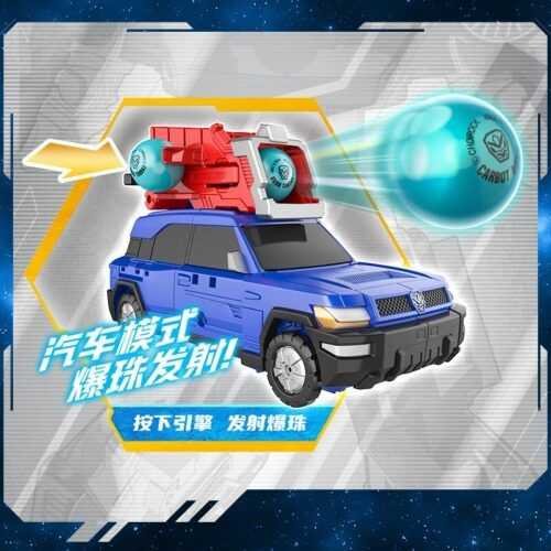 正版 hello carbot 衝鋒戰士 Power Bumba 爆射新星 變形機器人 兒童玩具 兒童生日禮物 玩具車：圖片 4
