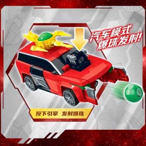 正版 hello carbot 衝鋒戰士 Screw Bumba 神準名將 變形機器人 兒童玩具 生日禮物 變形玩具車：圖片 4