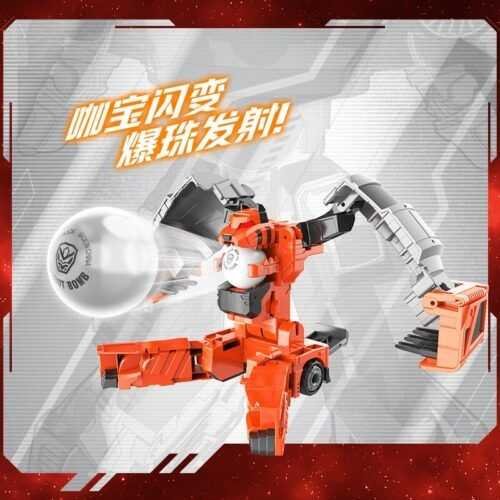 正版 hello carbot 衝鋒戰士 Remi Bomb Bomb 烈能金虎 變形機器人 兒童玩具 兒童生日禮物：圖片 6