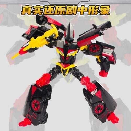 正版 hello carbot 衝鋒戰士 音速杰銳 JETREN 音速傑銳 變形機器人 兒童玩具 兒童生日禮物 玩具車：圖片 8