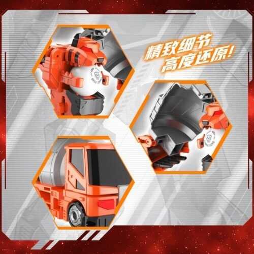 正版 hello carbot 衝鋒戰士 Remi Bomb Bomb 烈能金虎 變形機器人 兒童玩具 兒童生日禮物：圖片 5