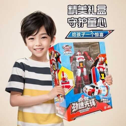 正版 hello carbot 衝鋒戰士 Egryboom 勁速先鋒  變形機器人 兒童玩具 變形玩具車 兒童生日禮物：圖片 9