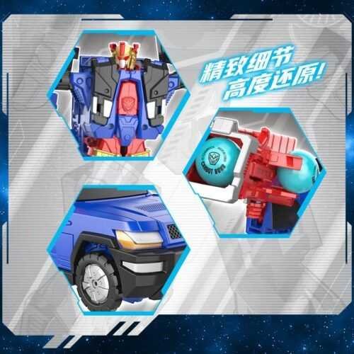正版 hello carbot 衝鋒戰士 Power Bumba 爆射新星 變形機器人 兒童玩具 兒童生日禮物 玩具車：圖片 5