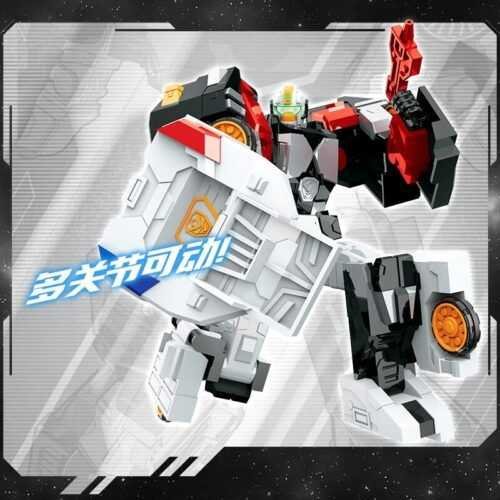正版 hello carbot 衝鋒戰士 SupportyBoom 強襲猛士 變形機器人 兒童玩具 變形玩具車 生日禮物：圖片 3