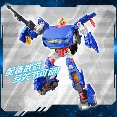 正版 hello carbot 衝鋒戰士 Hawk X 雄鷹王霍克 變形機器人 兒童玩具 變形玩具車 兒童生日禮物：圖片 3