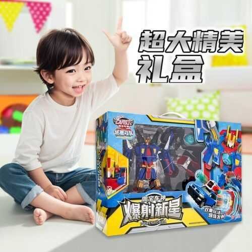 正版 hello carbot 衝鋒戰士 Power Bumba 爆射新星 變形機器人 兒童玩具 兒童生日禮物 玩具車：圖片 9