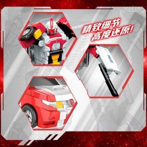 正版 hello carbot 衝鋒戰士 Egryboom 勁速先鋒  變形機器人 兒童玩具 變形玩具車 兒童生日禮物：圖片 4