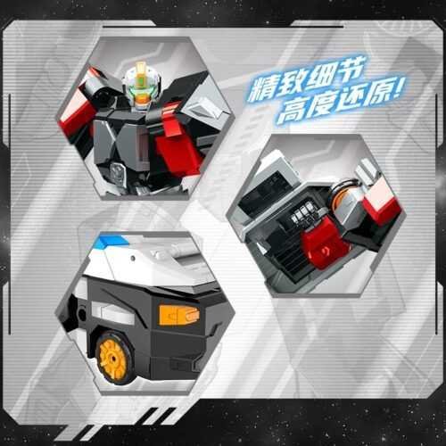 正版 hello carbot 衝鋒戰士 SupportyBoom 強襲猛士 變形機器人 兒童玩具 變形玩具車 生日禮物：圖片 4