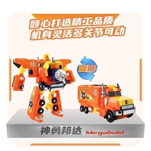 tw-11134207-7rasm-m1ealgocktwy2e 正版 hello carbot 衝鋒戰士 超能米德 MEGABOLO神勇邦達 變形機器人 兒童玩具 兒童生日禮物 玩具車:圖片 4