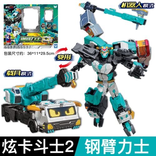 正版 Metal Cardbot S 炫卡鬥士 第二季 合金卡片機器人 變形機器人 兒童玩具 兒童生日禮物 變形玩具車 合體機器人：圖片 6