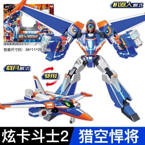 正版 Metal Cardbot S 炫卡鬥士 合金卡片機器人，变形机器人，儿童玩具