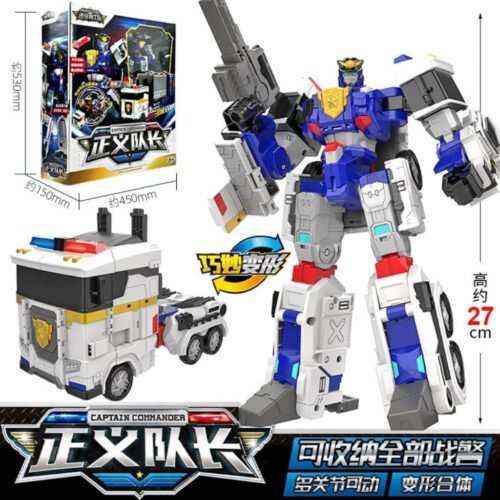 正版 MINI FORCE 迷你特工隊 最強超級戰警王 變形機器人 兒童玩具 變形玩具車 兒童生日禮物 變形玩具車：圖片 11