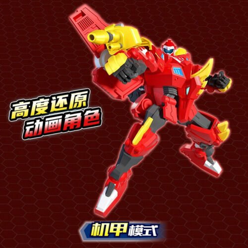 正版 MINI FORCE 迷你特工隊 超變炎龍機甲 變形機器人 兒童玩具  糖果潮玩 恐龍機器人 迷你特攻隊 變形玩具：圖片 6