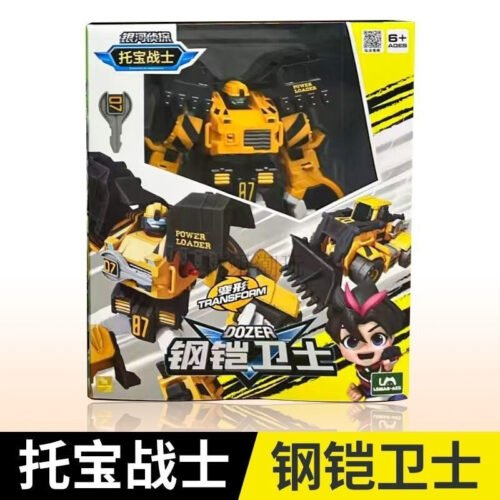 TOBOT GD 機器戰士 宇宙奇兵 韋德總長 疾速泰勇 閃電杰特 利爪沙德 巨力戴森 變形機器人 兒童玩具 糖果潮玩：圖片 3