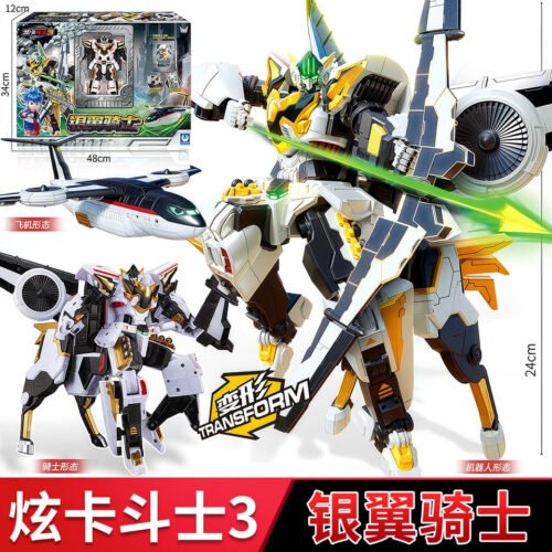 炫卡鬥士3 S 拳霸比特 疾速幻影 银翼骑士 重装赤魂  重轨巨神 玩具 變形 機器人 metal cardbot S 生日禮物：圖片 8