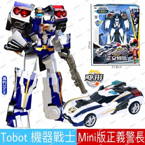 韓國正版 MINI版 TOBOT GD 機器戰士 宇宙奇兵 銀河戰士 變形機器人 兒童玩具 糖果潮玩 疾風/正義警長：圖片 13