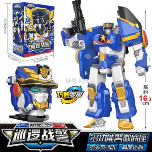 正版 MINI FORCE 迷你特工隊 最強警察系列 變形機器人 兒童玩具 變形玩具車 糖果潮玩 變形玩具車 機器人：圖片 14