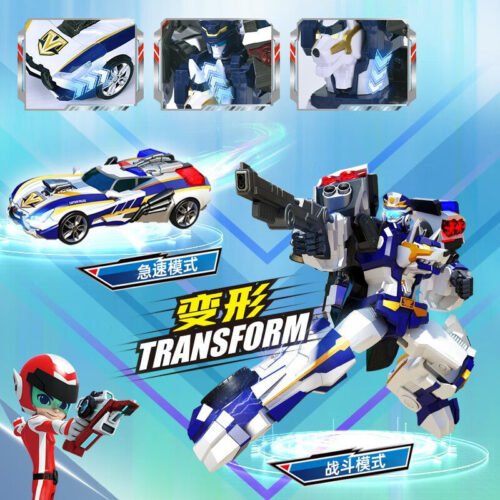 韓國正版 MINI版 TOBOT GD 機器戰士 宇宙奇兵 銀河戰士 變形機器人 兒童玩具 糖果潮玩 疾風/正義警長：圖片 5