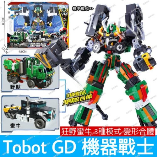 韓國正版 TOBOT GD 機器戰士 無敵霸主 宇宙奇兵 銀河戰士 變形機器人 兒童玩具 糖果潮玩 變形玩具車 變形金剛：圖片 10
